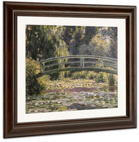 The Japanese Footbridge, Giverny 1 By Claude Monet Fine Art Print