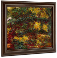 The Japanese Footbridge, Giverny By Claude Monet Fine Art Print