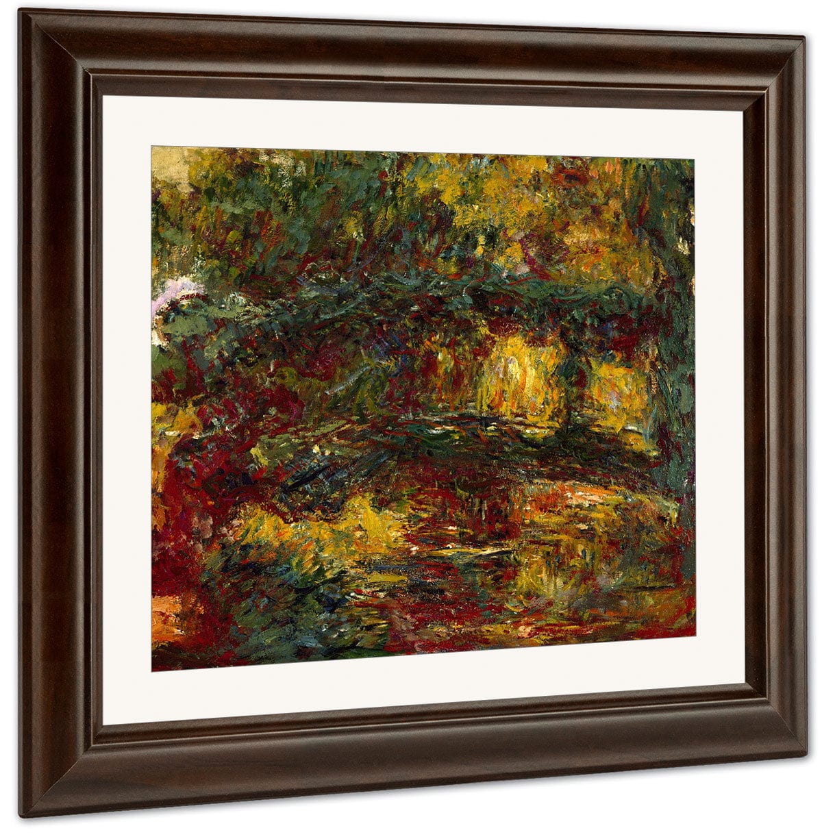 The Japanese Footbridge, Giverny By Claude Monet Fine Art Print