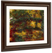 The Japanese Footbridge, Giverny By Claude Monet Fine Art Print