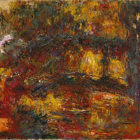 The Japanese Footbridge Giverny By Monet Claude Fine Art Print