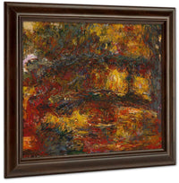 The Japanese Footbridge Giverny By Monet Claude Fine Art Print