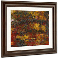 The Japanese Footbridge Giverny By Monet Claude Fine Art Print