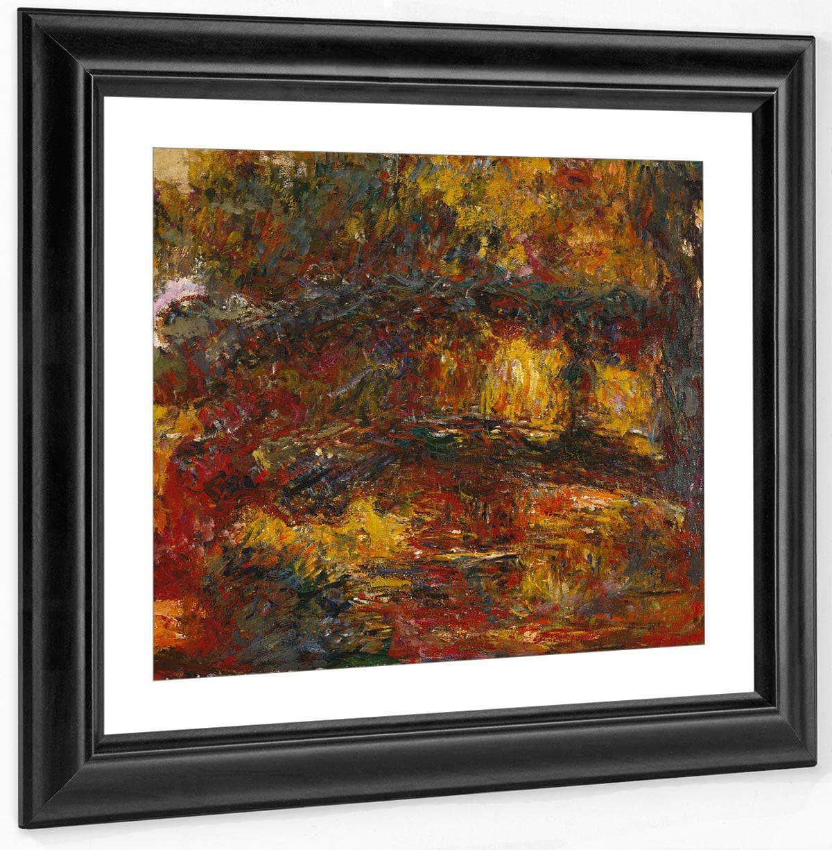 The Japanese Footbridge Giverny By Monet Claude Fine Art Print