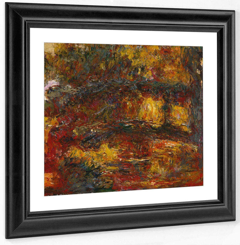 The Japanese Footbridge Giverny By Monet Claude Fine Art Print