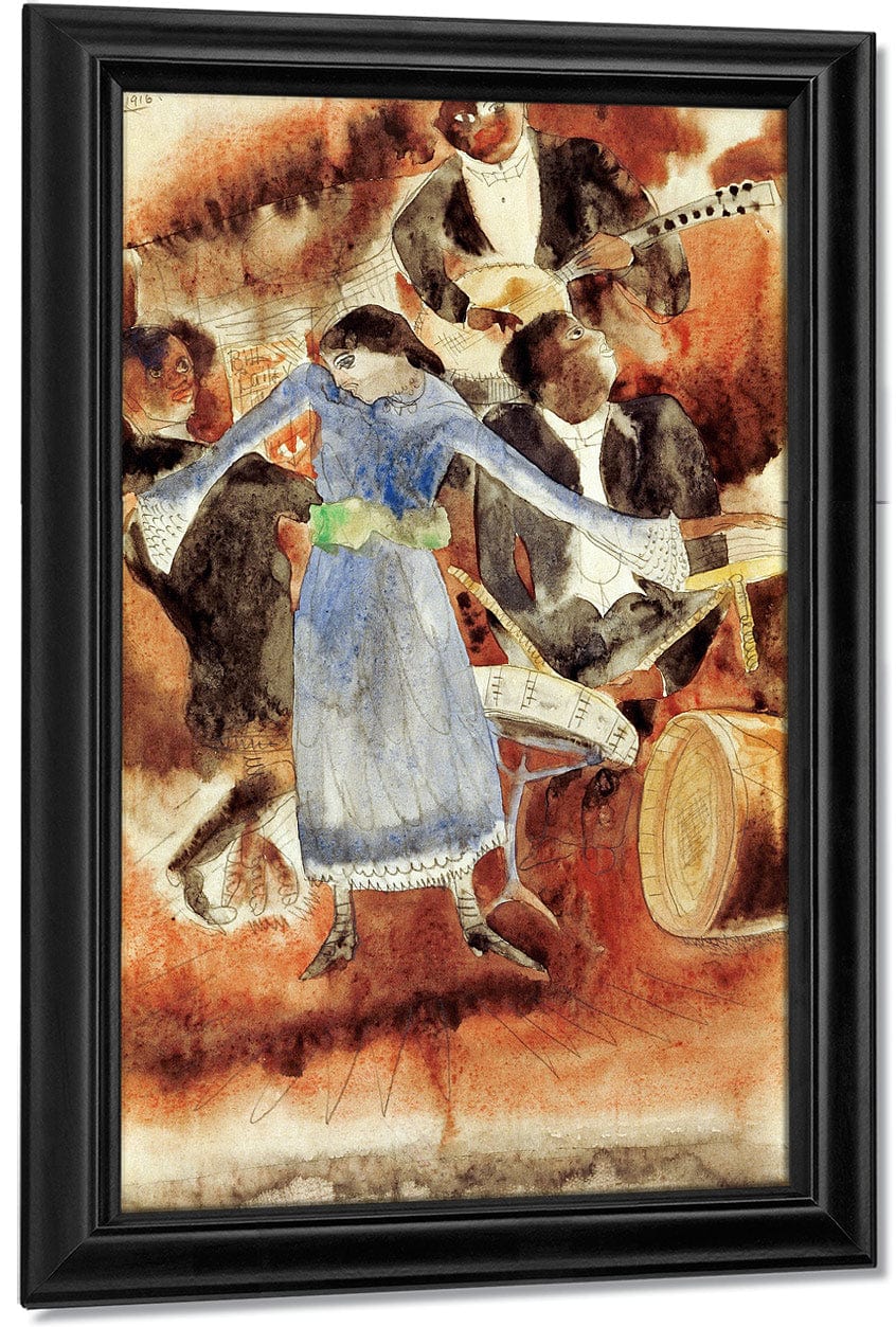 The Jazz Singer By Charles Demuth Fine Art Print