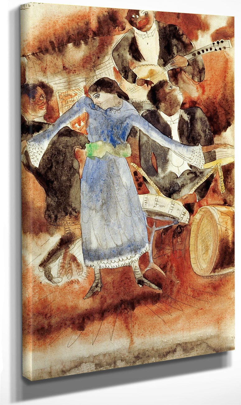 The Jazz Singer By Charles Demuth Fine Art Print