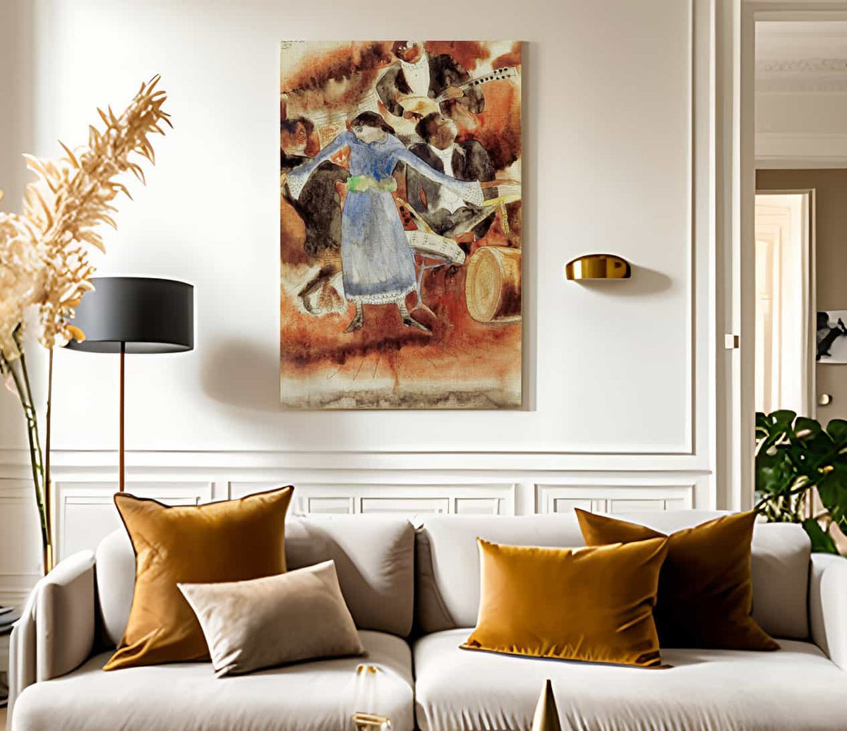 The Jazz Singer By Charles Demuth Fine Art Print