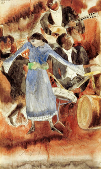 The Jazz Singer By Charles Demuth Fine Art Print