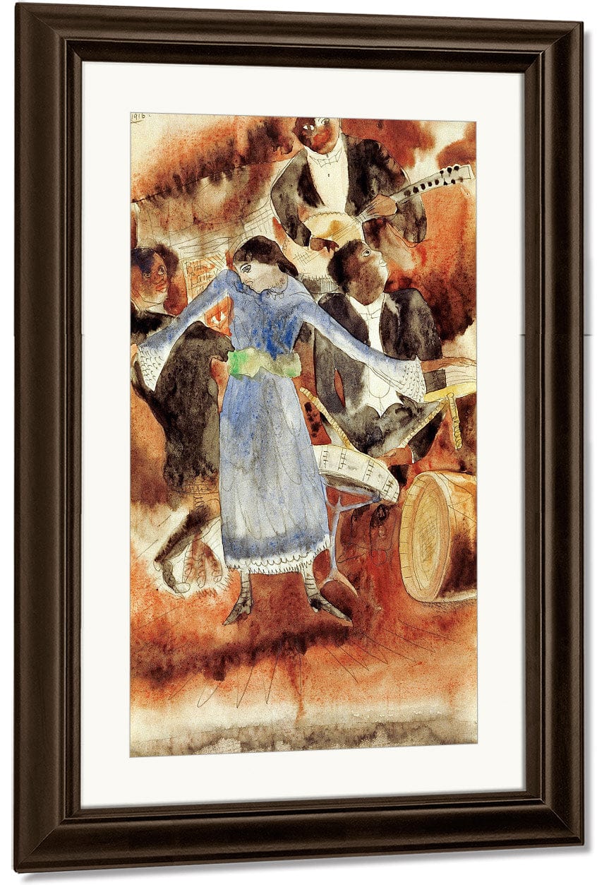 The Jazz Singer By Charles Demuth Fine Art Print