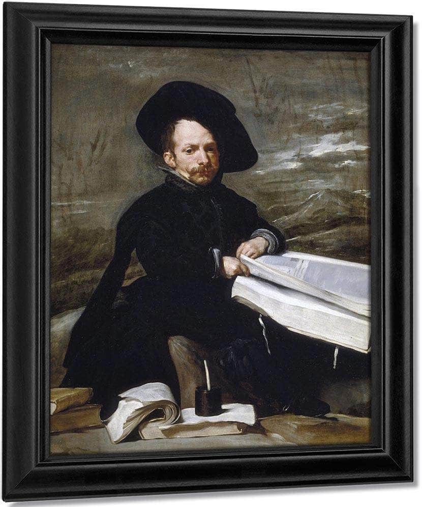 The Jester Don Diego De Acedo By Diego Velazquez Fine Art Print