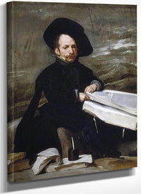 The Jester Don Diego De Acedo By Diego Velazquez Fine Art Print