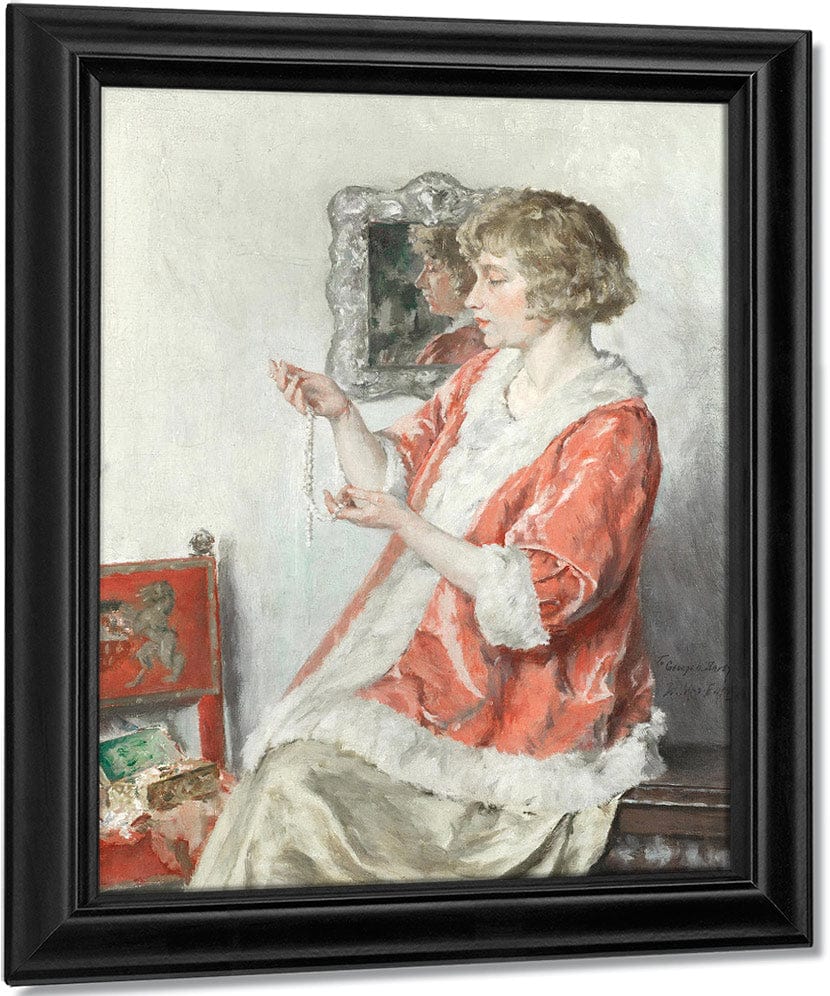The Jewellery Box By Walter Macewen Fine Art Print