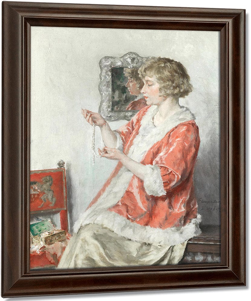 The Jewellery Box By Walter Macewen Fine Art Print