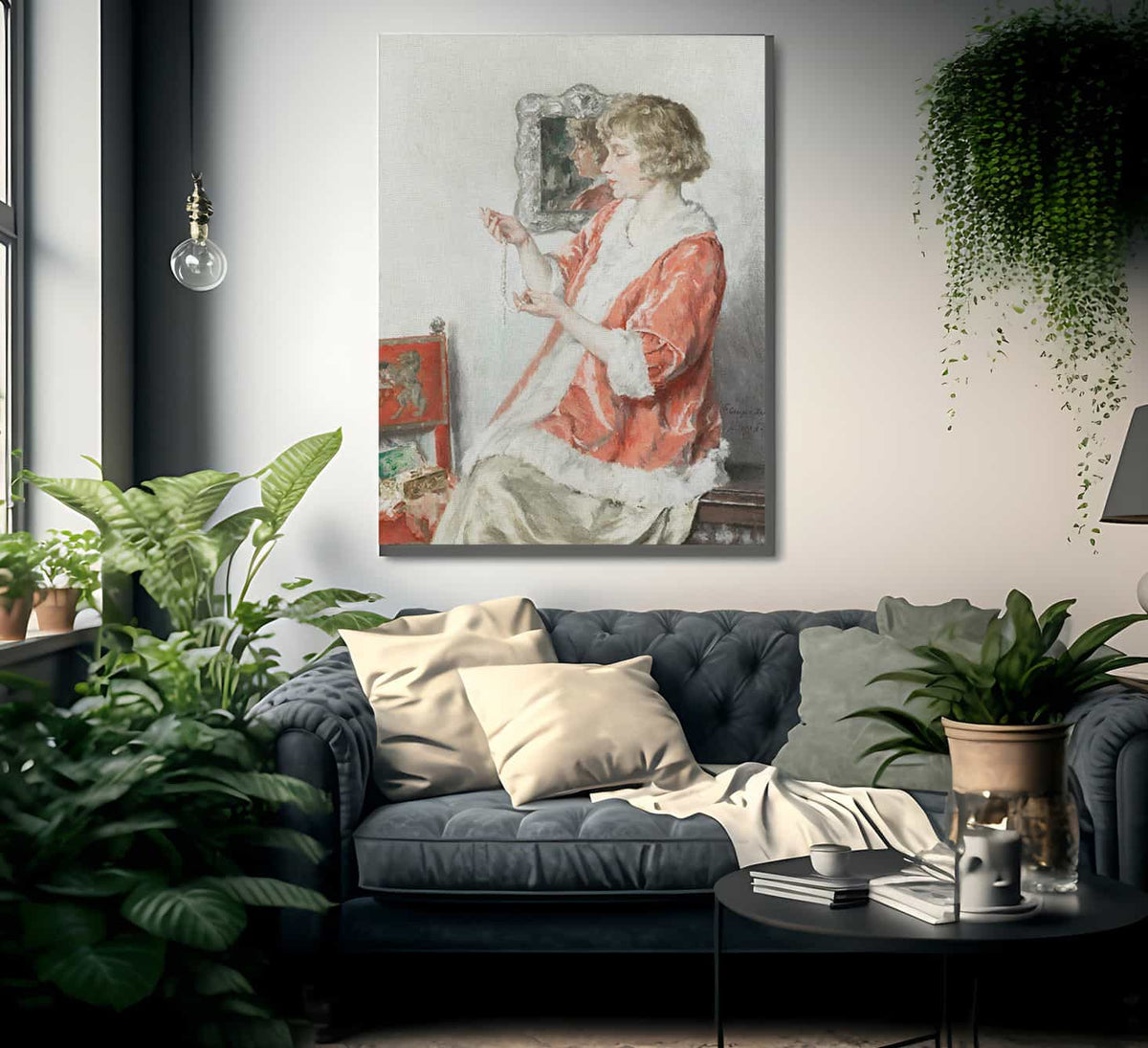 The Jewellery Box By Walter Macewen Fine Art Print