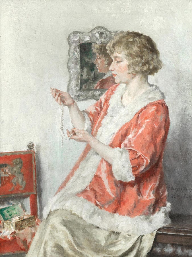 The Jewellery Box By Walter Macewen Fine Art Print
