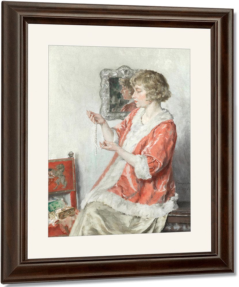 The Jewellery Box By Walter Macewen Fine Art Print