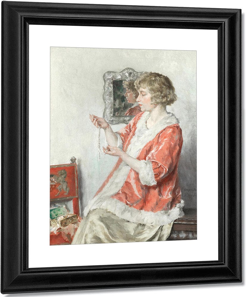 The Jewellery Box By Walter Macewen Fine Art Print