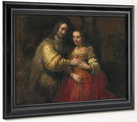 The Jewish Bride By Rembrandt Fine Art Print