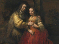The Jewish Bride By Rembrandt Fine Art Print