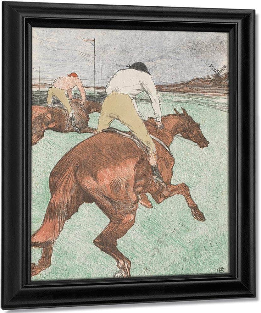 The Jockey 1899 By Henri De Toulouse Lautrec Fine Art Print