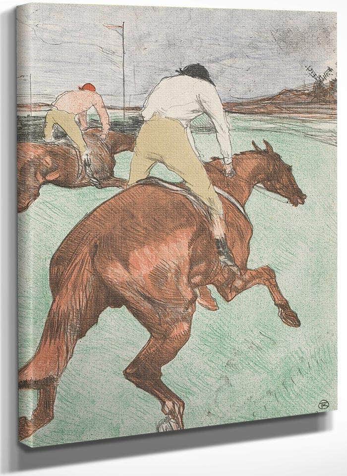 The Jockey 1899 By Henri De Toulouse Lautrec Fine Art Print