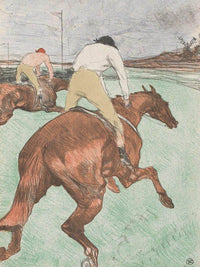 The Jockey 1899 By Henri De Toulouse Lautrec Fine Art Print