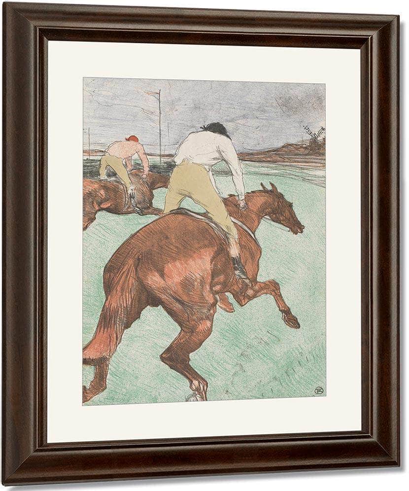 The Jockey 1899 By Henri De Toulouse Lautrec Fine Art Print