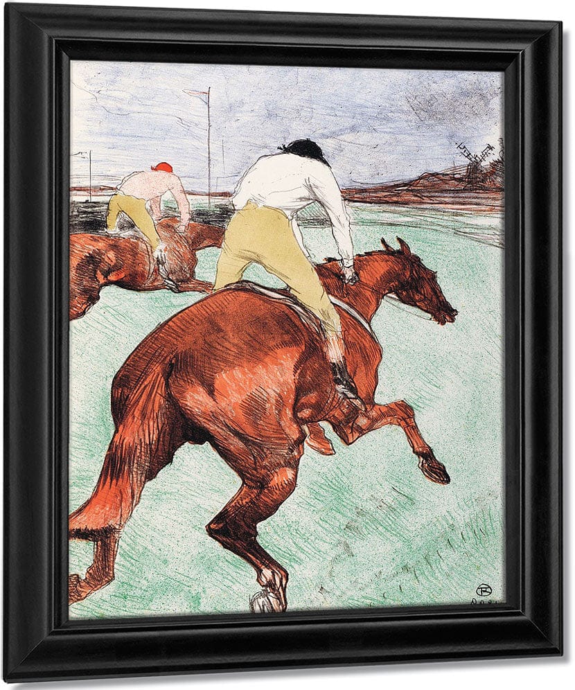 The Jockey (Le Jockey) By Henri Marie Raymond De Toulouse Lautrec Monfa Fine Art Print