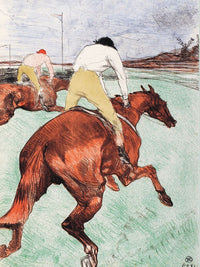 The Jockey (Le Jockey) By Henri Marie Raymond De Toulouse Lautrec Monfa Fine Art Print