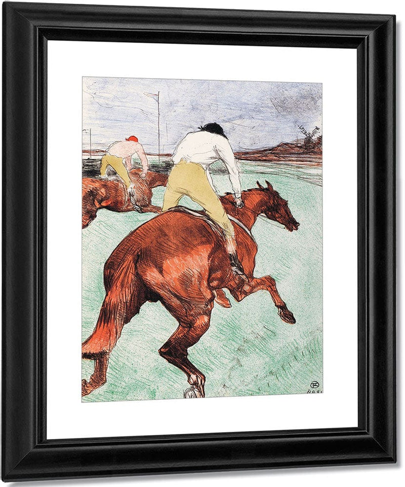 The Jockey (Le Jockey) By Henri Marie Raymond De Toulouse Lautrec Monfa Fine Art Print