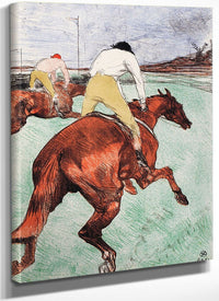 The Jockey (Le Jockey) By Henri Marie Raymond De Toulouse Lautrec Monfa Fine Art Print