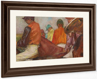 The Jockeys By Edgar Degas Fine Art Print