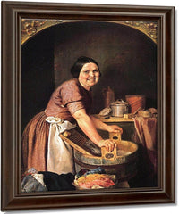 The Jolly Washerwoman By Lilly Martin Spencer Fine Art Print