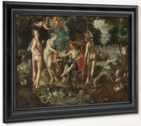 The Judgement Of Paris By Joachim Wtewael Fine Art Print
