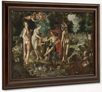 The Judgement Of Paris By Joachim Wtewael Fine Art Print