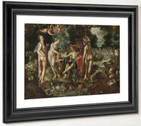 The Judgement Of Paris By Joachim Wtewael Fine Art Print