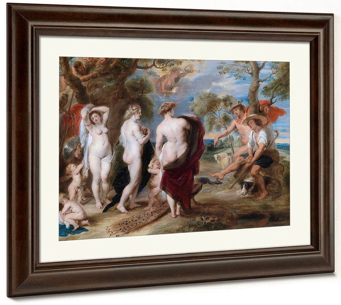 The Judgement Of Paris By Peter Paul Rubens Fine Art Print