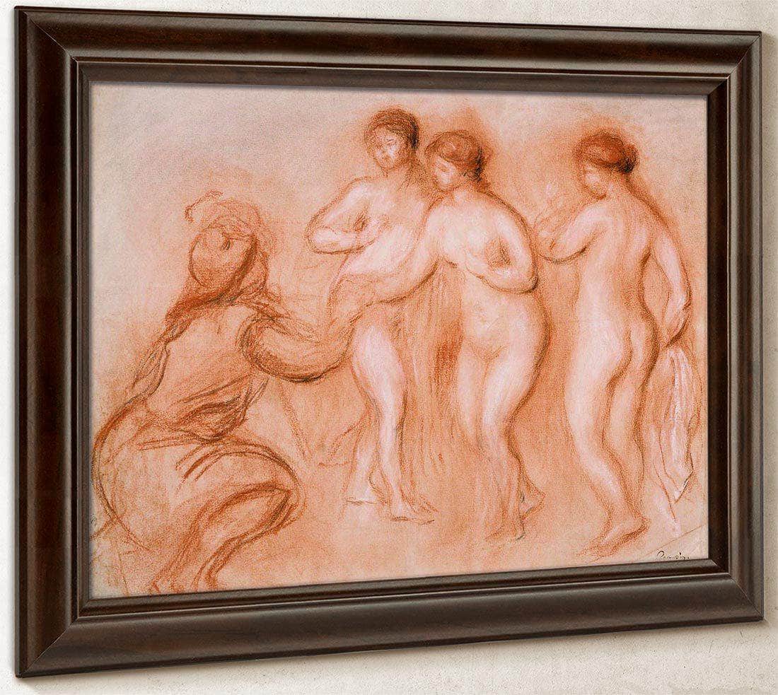 The Judgment Of Paris By Pierre August Renoir Fine Art Print