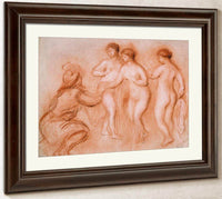 The Judgment Of Paris By Pierre August Renoir Fine Art Print