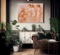 The Judgment Of Paris By Pierre August Renoir Fine Art Print
