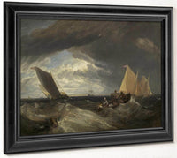 The Junction Of The Thames And The Medway By Joseph Mallord William Turner Fine Art Print