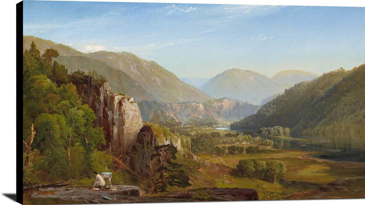 The Juniata, Evening Painting Thomas Moran Canvas Art Fine Art Print