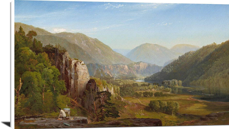 The Juniata, Evening Painting Thomas Moran Canvas Art Fine Art Print