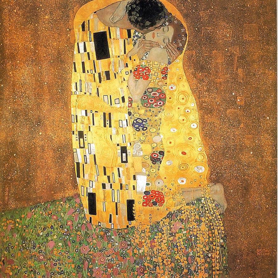 The Kiss By Gustav Klimt Fine Art Print