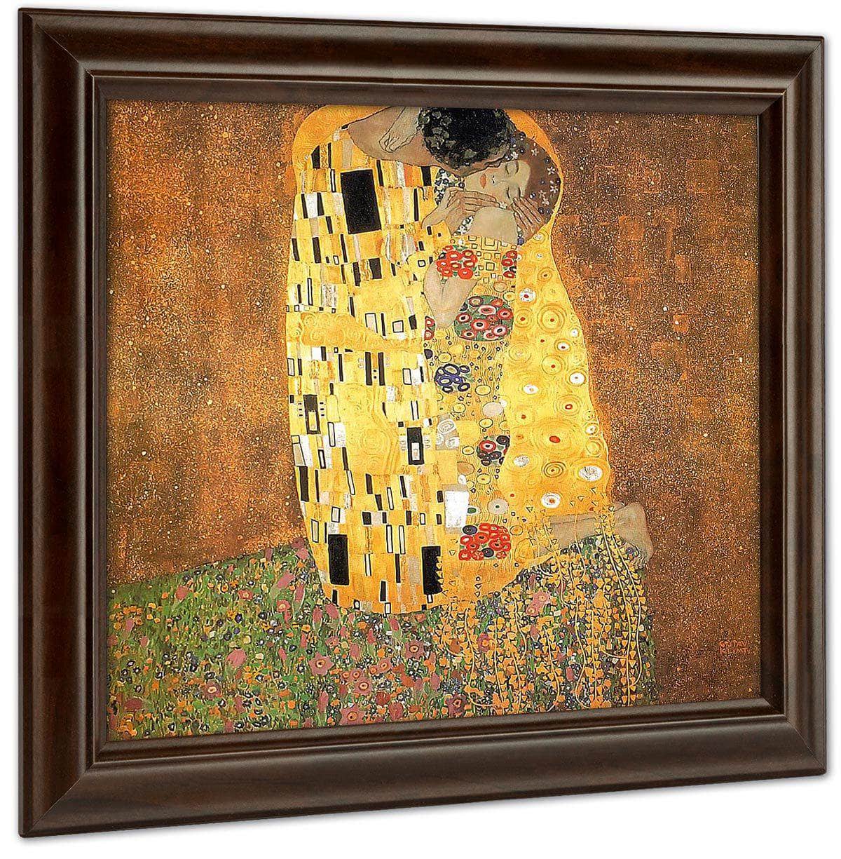 The Kiss By Gustav Klimt Print, Canvas Art, Framed Print. – Truly Art