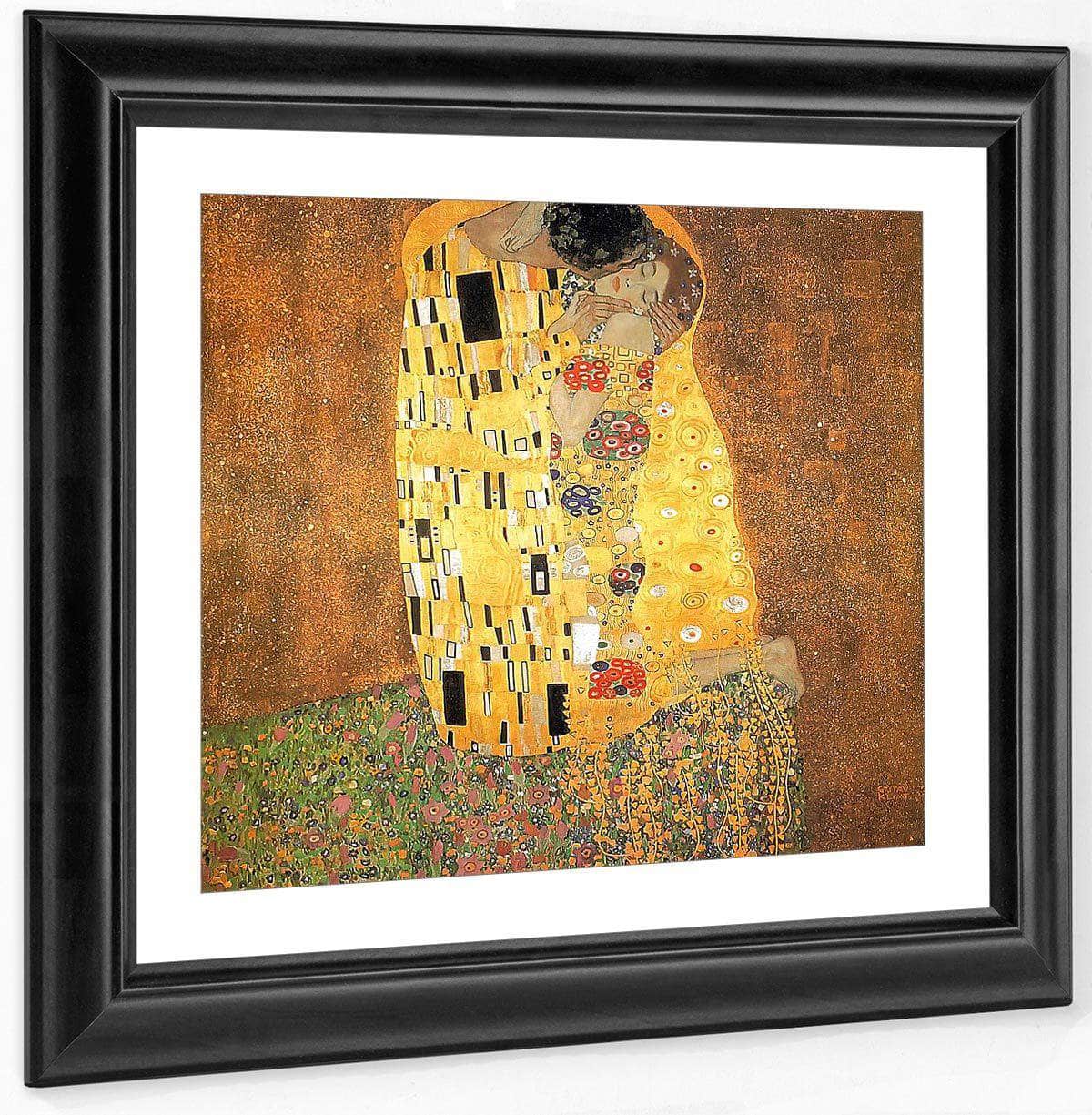The Kiss By Gustav Klimt Print, Canvas Art, Framed Print. – Truly Art