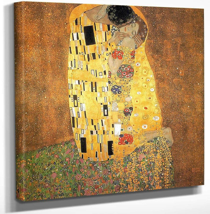 The Kiss By Gustav Klimt Fine Art Print