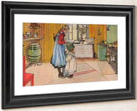 The Kitchen By Carl Larsson Fine Art Print
