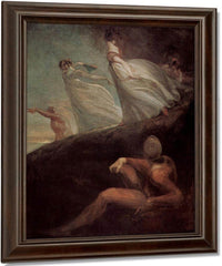 The Ladies Of Hastings By Henry Fuseli Fine Art Print